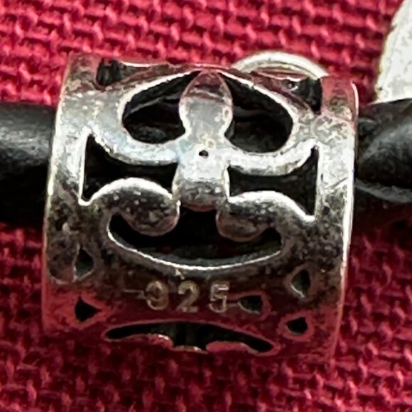 Pandora Bracelet w/13 Charms, Including One Authentic Pandora Charm and 12 unbra - Picture 13 of 15